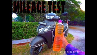 Honda Activa 125cc BS4 engine mileage testing 2018  Delhi DC RIDER [upl. by Hatti]