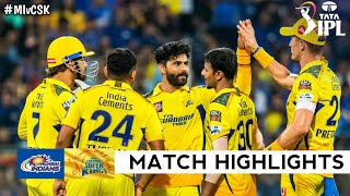 MI vs CSK 12th Match IPL 2023 Highlights  IPL Highlights 2023  CSK vs MI ipl 2023 highlights [upl. by Neeneg576]