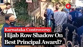 Karnataka Hijab Row Shadow On Best Principal Award  Teachers Day [upl. by Iram]