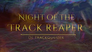 Night of the Track Reaper  Trackqulizer Dark Electro Techno amp Wave  MilkDrop Visuals AI Extended [upl. by Noj273]