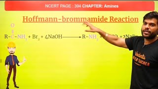 Hoffmannbrommamide Reaction class 12th Naming reaction organic chemistry by Arvind Arora [upl. by Lenci]