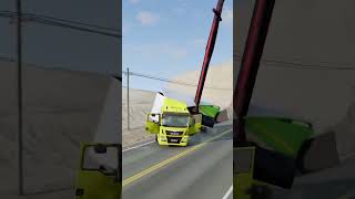 Dumper trucks vs giant hammer part608 shortvideo beamngdrive shorts truck india [upl. by Strohl]