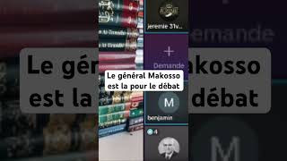 Le général Makosso est la pour le débat [upl. by Rihsab]