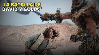 LA BATALLA DE DAVID Y GOLIAT historias de la Biblia explicadas [upl. by Candra615]