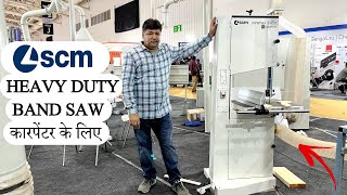 SCM Minimax s 45n  carpenter के लिए सबसे बाडिया Band Saw  Full ReviewTutorial In Hindi [upl. by Sonni]