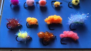 Egg Flies for Fall Run for Steelhead and Salmon 11 Fly Patterns [upl. by Lavinia88]