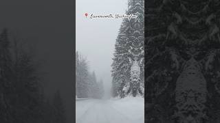 leavenworth travel winter holidays christmas travel washingtonstate snow [upl. by Ytsanyd]