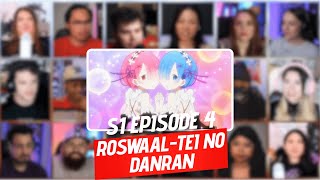 Roswaaltei no Danran  Re Zero Season 1 Episode 4 Reaction Mashup [upl. by Abbye258]