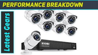 ZOSI 1080p H265 Security Camera System Best Surveillance Setup for Your Home [upl. by Oam430]