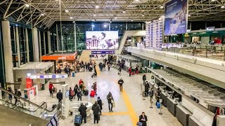 Leonardo da Vinci–Fiumicino Airport FCO in Rome Italy [upl. by Haelem]