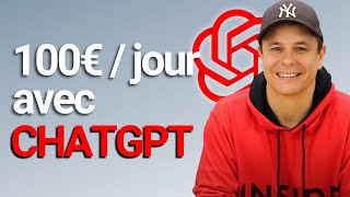 💸 Comment gagner de largent avec CHATGPT   Intelligence artificielle 🦾 [upl. by Revlys]