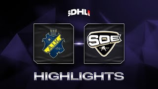 AIK Hockey vs SDE Hockey  Game Highlights [upl. by Akkim]