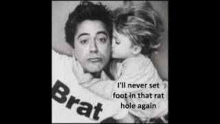 Man Like Me lyrics  Robert Downey Jr [upl. by Norrahc]