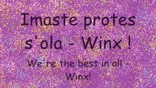 Winx 4 ♪ Believix GREEK  Lyrics  Translation [upl. by Rramo]