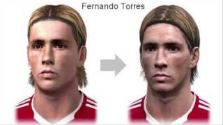 PES 2010 Face Comparisons [upl. by Kucik]