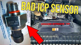 How To Detect A Bad 60 Powerstroke ICP Sensor [upl. by Eckardt139]