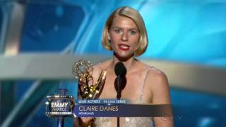 Emmys 2013  Outstanding Lead Actress Drama Series  Claire Danes [upl. by Phelips584]