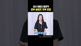 공부 슬럼프가 찾아올 때 공부잘하는방법 슬럼프 공시생 공부로그 [upl. by Drofniw]