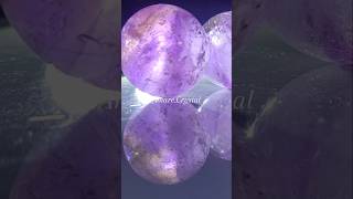 💜💛💜 😊ametrine amethyst citrine crystals sphere kristal amarebdg [upl. by Onitnevuj]