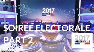 quotPrésidentielle 2017quot  Soirée électorale du second tour – 7 mai 2017 France 2 – 19H  20H [upl. by Nickola]