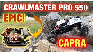 550 Crawlmaster Pro 10t in a Capra [upl. by Ahtiek]