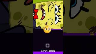 Poor SpongeBob and Sandy 😭😭😭😭😭  duckygames7540  Bouncing Square spongebob [upl. by Tiana]