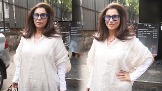 Dimple Kapadia Get Snapped At Andheri [upl. by Andrea862]