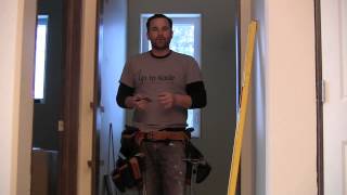 How the Pros hang an Interior door [upl. by Gertrud]