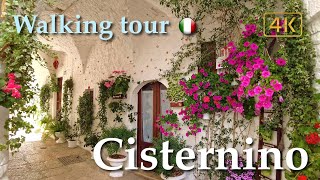 Cisternino Puglia Italy【Walking Tour】History in Subtitles  4K [upl. by Einnaej759]