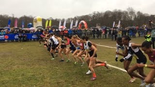 Course des As femmes du cross OuestFrance [upl. by Adlig]