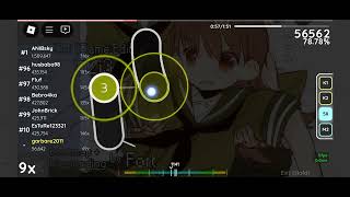 osuRoVer song ooigame edit normal difficulty [upl. by Ennelram]