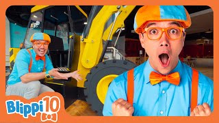 Blippi Ranks The BEST CONSTRUCTIONS  Blippi and Meekah Best Friend Adventures [upl. by Hayilaa]