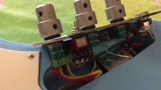 Nordstrand NJ5 Pickup Install  Audere Preamp [upl. by Semreh737]