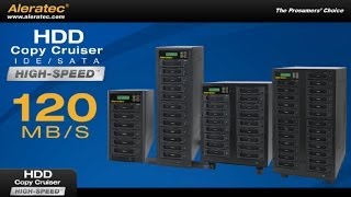 Aleratec HDD Copy Cruiser IDESATA HighSpeed HDD Duplicator Family  350130350131350132350133 [upl. by Mikel]