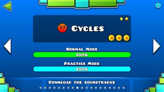 Geometry Dash  Cycles All Coins [upl. by Yolanda]