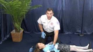 Unconscious Child Choking  Lay Rescuer [upl. by Oigile]