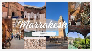 Marrakesh Vlog Morocco Visiting Marrakesh [upl. by Suu626]