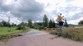 Steam train  Gislom level crossing [upl. by Alair]