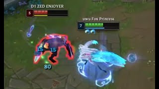 How To Play Ahri vs Zed Perfectly Season 13 [upl. by Sihtnyc]