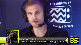 Game of Thrones After Show Season 2 Bonus Episode  AfterBuzz TV [upl. by Aksoyn]