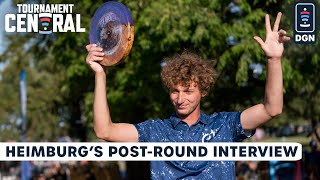 Calvin Heimburg Earns BacktoBack DGPT Wins  Tournament Central on Disc Golf Network [upl. by Assenab]