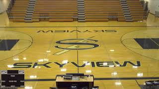 Skyview High School vs Washougal High School Womens Varsity Basketball [upl. by Brew]