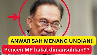 Gaji dan Pencen MP dan ADUN dipotong Tahniah Anwar menang Undian [upl. by Wheeler]