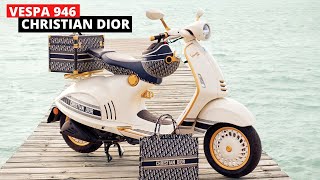 Vespa 946 Christian DIOR  Sondermodell für 2021 [upl. by Neersan]