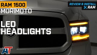 20092018 RAM 1500 Morimoto XB LED Headlights with Amber DRL Review amp Install [upl. by Rexana763]