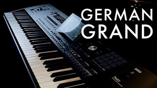 Korg Pa5X German Grand DEMO [upl. by Esirec431]