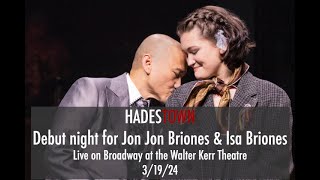 Isa Briones amp Jon Jon Briones – quotWait for Me Reprisequot – Hadestown Debut [upl. by Ateloiv]