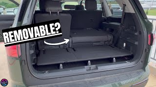 The 2023 Sequoias Unique Rear Cargo Area  Detailed Look [upl. by Brendin]