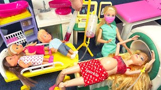 10 Minutes Satisfying with Unboxing Barbie Doctor Playset Doll Swimming Pool Toys Review ASMR [upl. by Ahselrac]