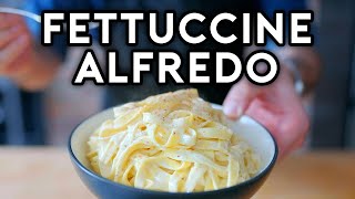 Binging with Babish Fettuccine Alfredo from The Office [upl. by Edroi]